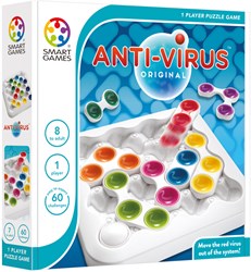 Smart Games schuifpuzzel Anti-Virus Original - denkspel 60 opdrachten