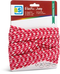 BS Toys springelastiek - kleurrijk springtouw voor kinderen - buitenspeelgoed