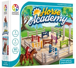 Smart Games denkspel Horse Academy - 80 uitdagingen paarden springparcours