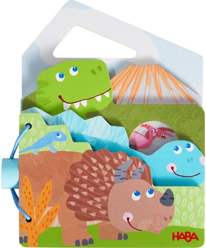 Haba Houten babyboek Dino’s