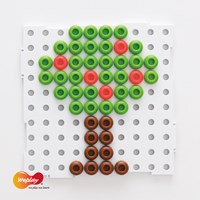Eduplay bonenstaak bouwset - creatief speelgoed multicolor