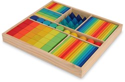Kinderfeets Mixed  Blocks - Rainbow
