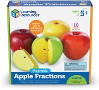 Learning Resources educatief speelgoed - Magnetische appel breuken leren rekenen