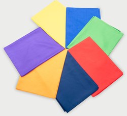 TickiT regenboog habutae stof - creatieve stoffen set