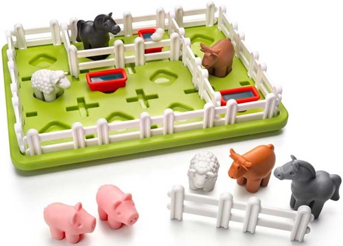 Smart Games puzzel Smart Farmer - educatief boerderij denkspel voor kinderen-2