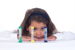 TickiT Tickit Mini-Zandloper 3 Minuten Geel