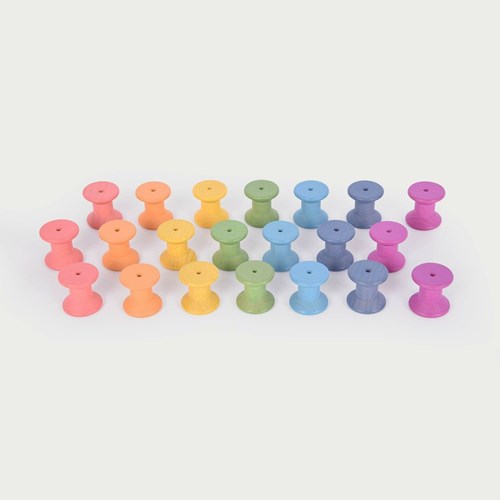 TickiT Tickit Regenboog Houten Spoelen