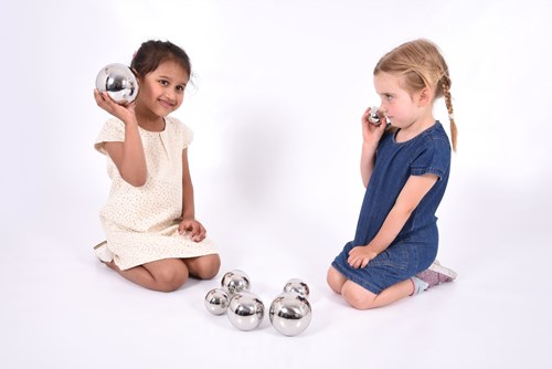 TickiT Sensorische Spiegelballen met geluid - Reflecterend speelgoed-2