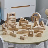 TickiT spiegel blokken - educatief speelgoed set 24 stuks-2